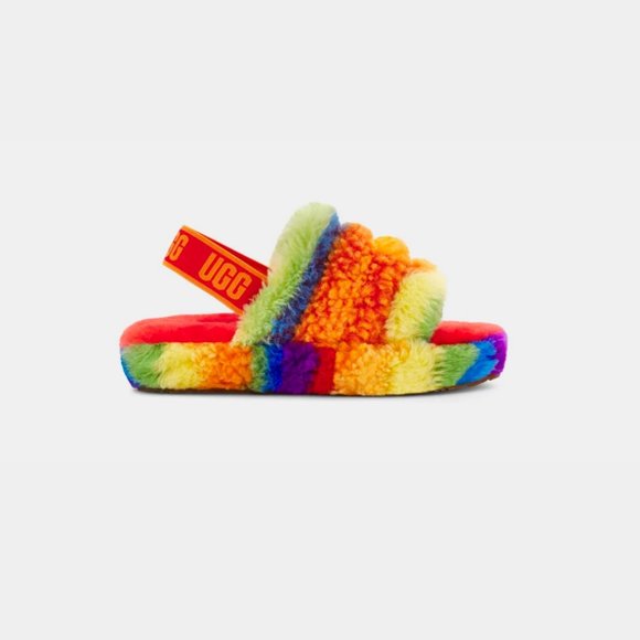 UGG Pride Fluff Yeah Slide - Picture 5 of 11